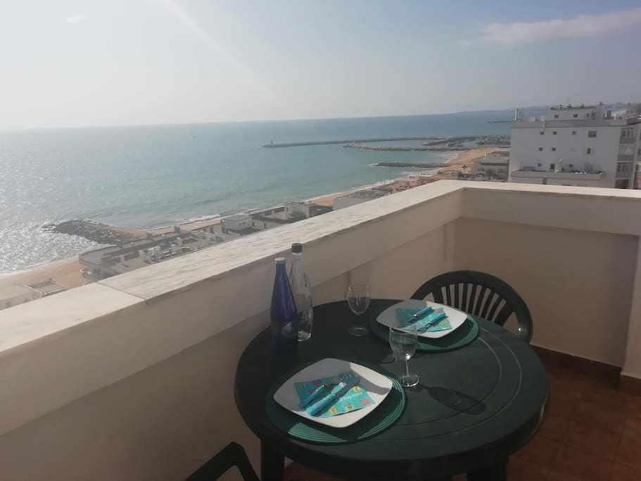 Ocean Quarteira Vista Mar E Central Apartment Екстериор снимка